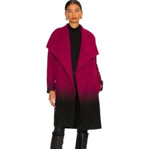 Steve Madden Ombre Brushed Fleece My Way Coat